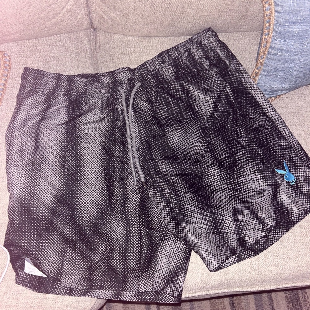 Playboy Black Swim trunks